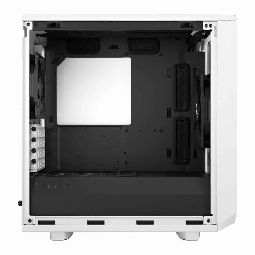 (image for) Fractal Design Meshify 2 Mini MicroATX Tempered Glass White PC Case